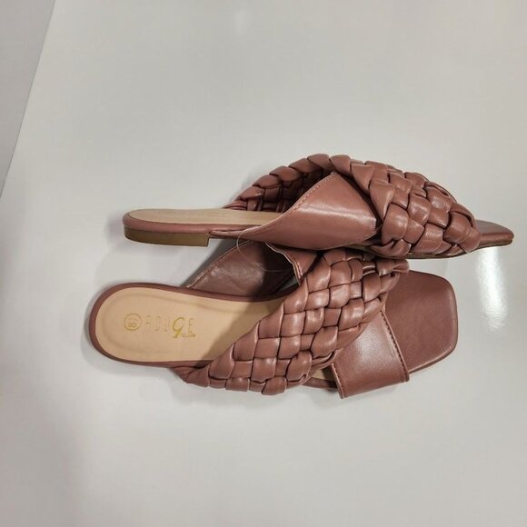 New Rouge Helium Crossover Braided sandals in mauve - Size 8.5 - Picture 8 of 8